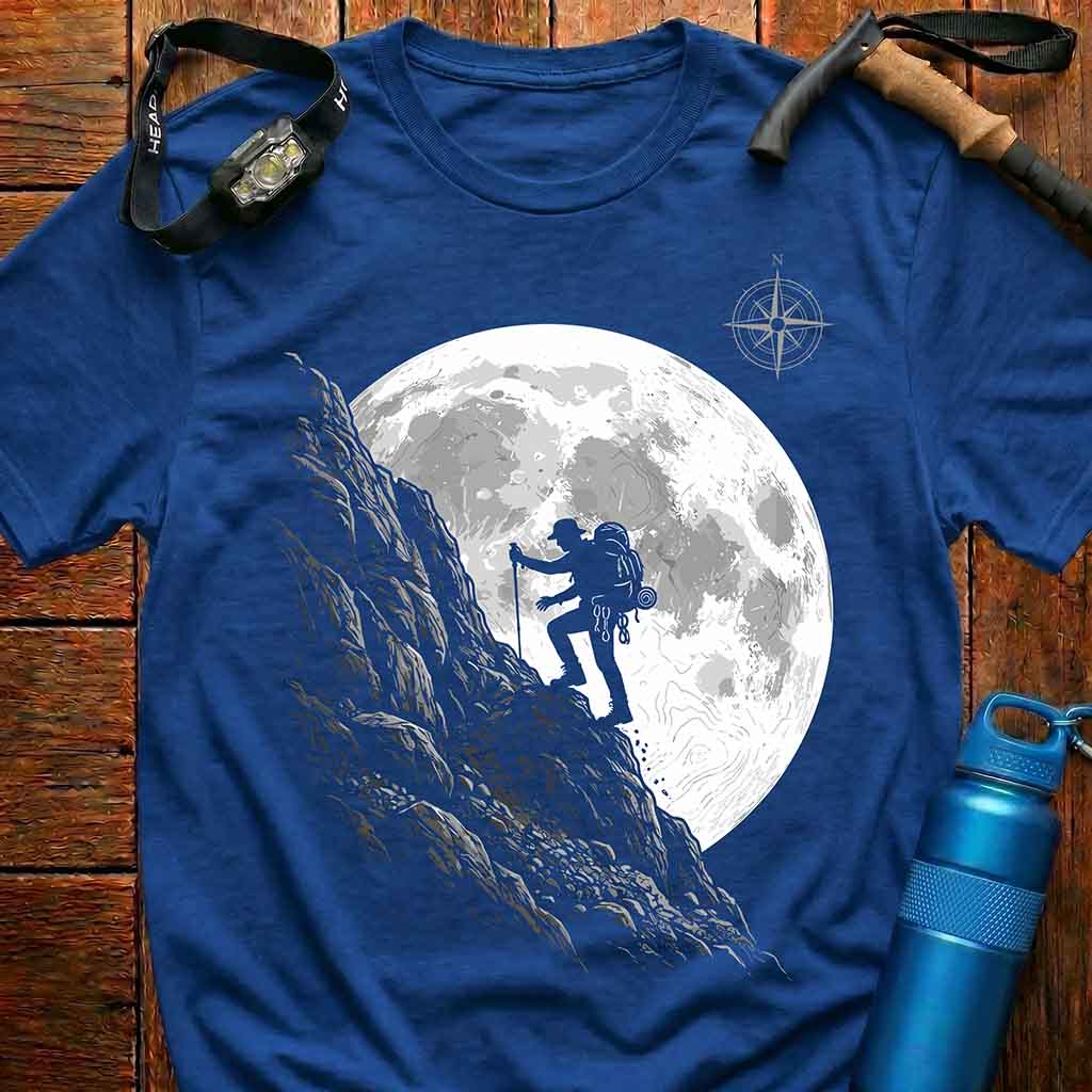 Moonlight Mountain Hiker T-Shirt