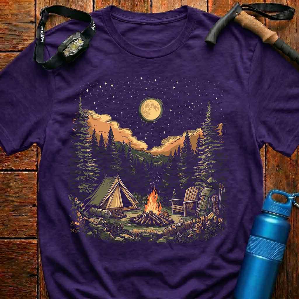 Moonlit Campfire T-Shirt