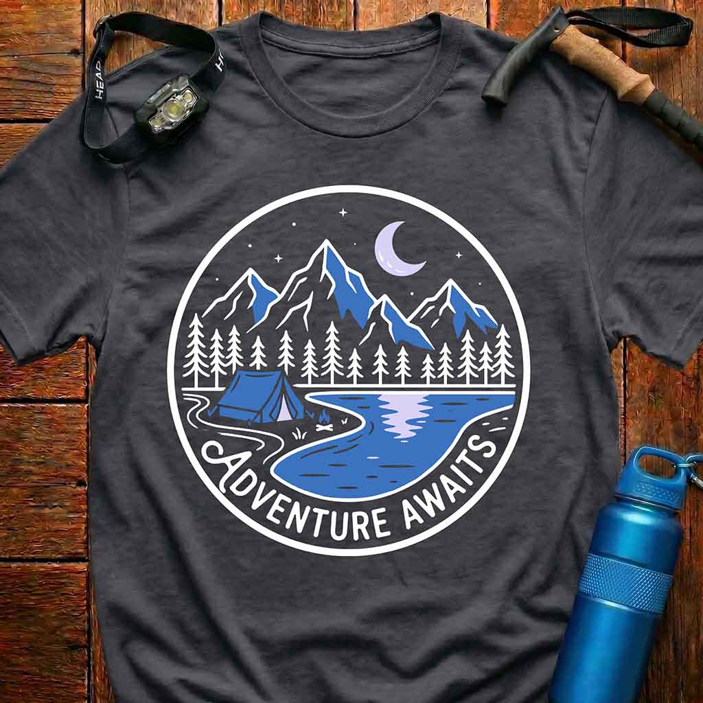 Mountain Night Camping T-Shirt