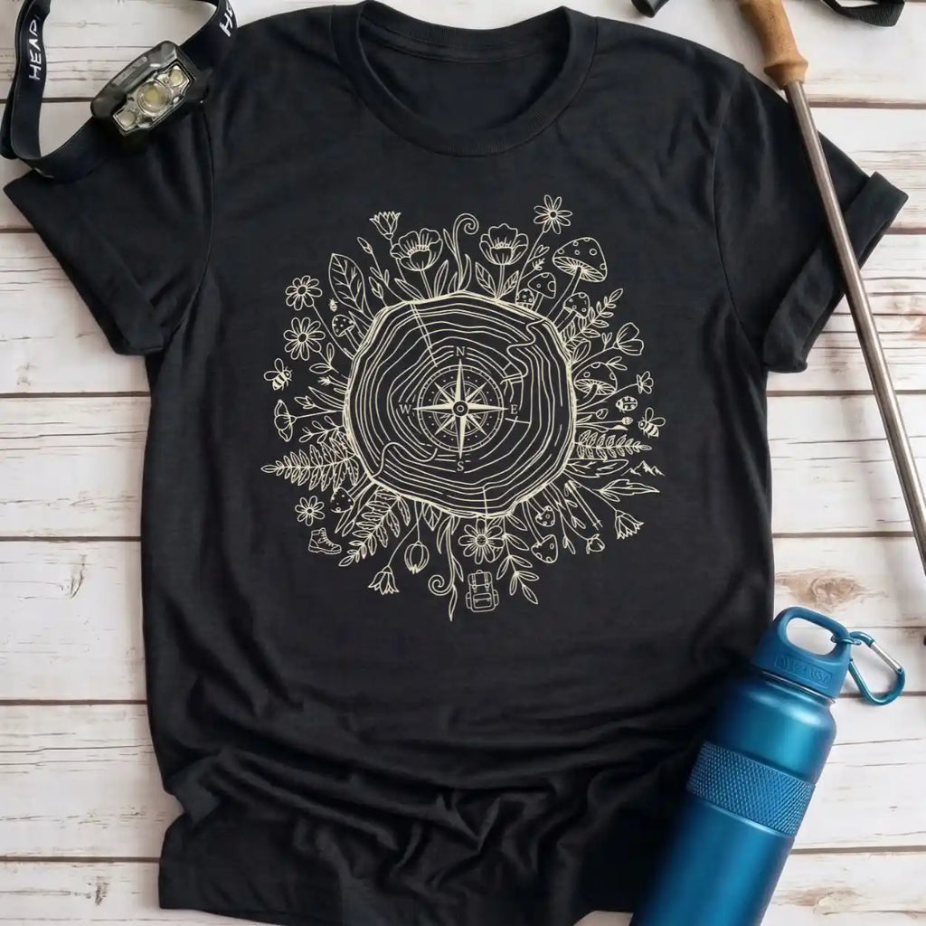 Woodland Compass Tee