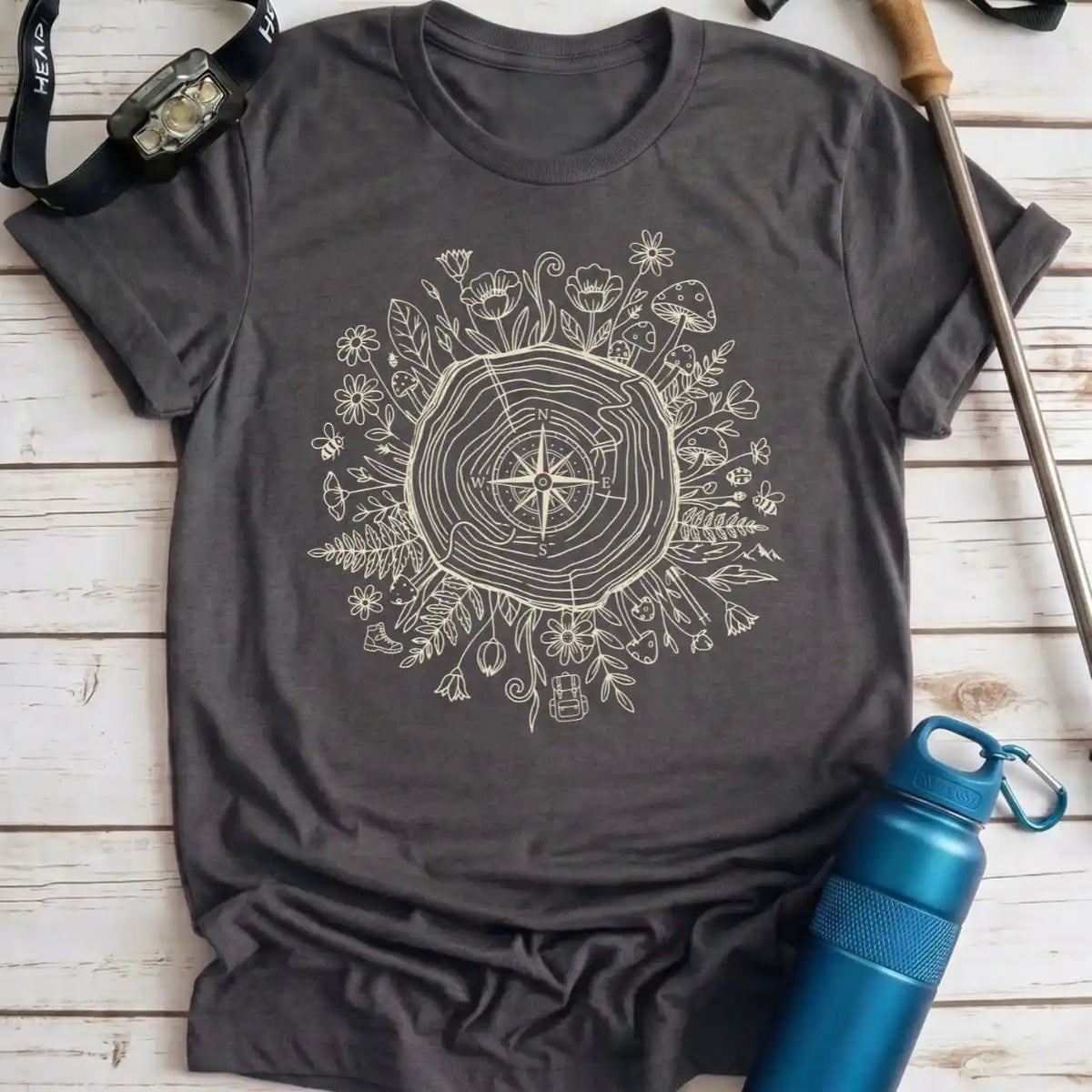 Woodland Compass Tee