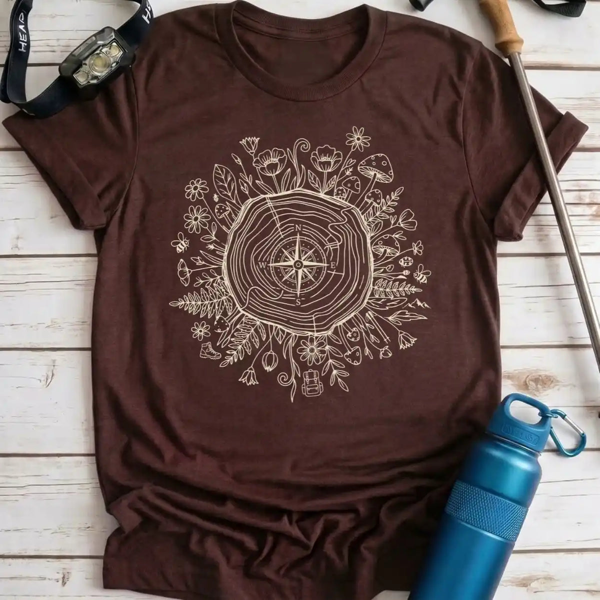 Woodland Compass Tee