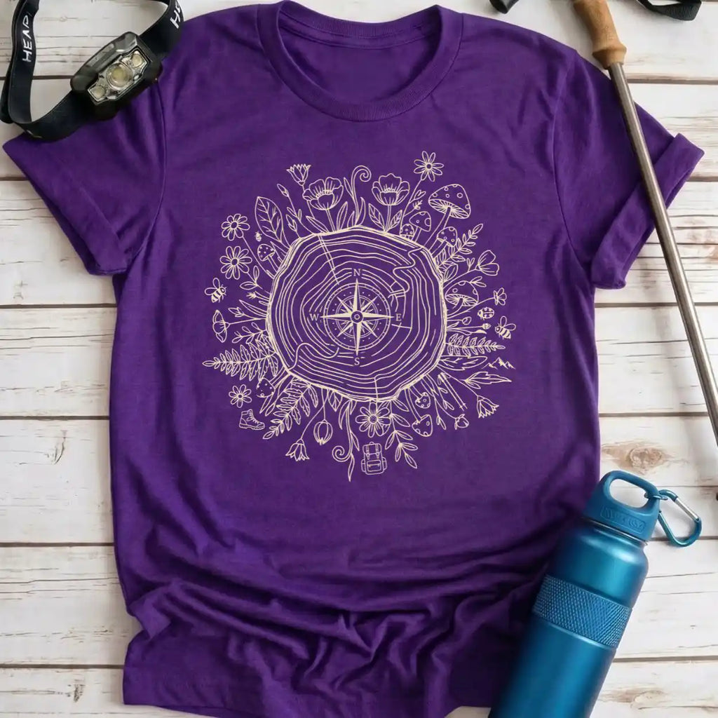 Woodland Compass Tee