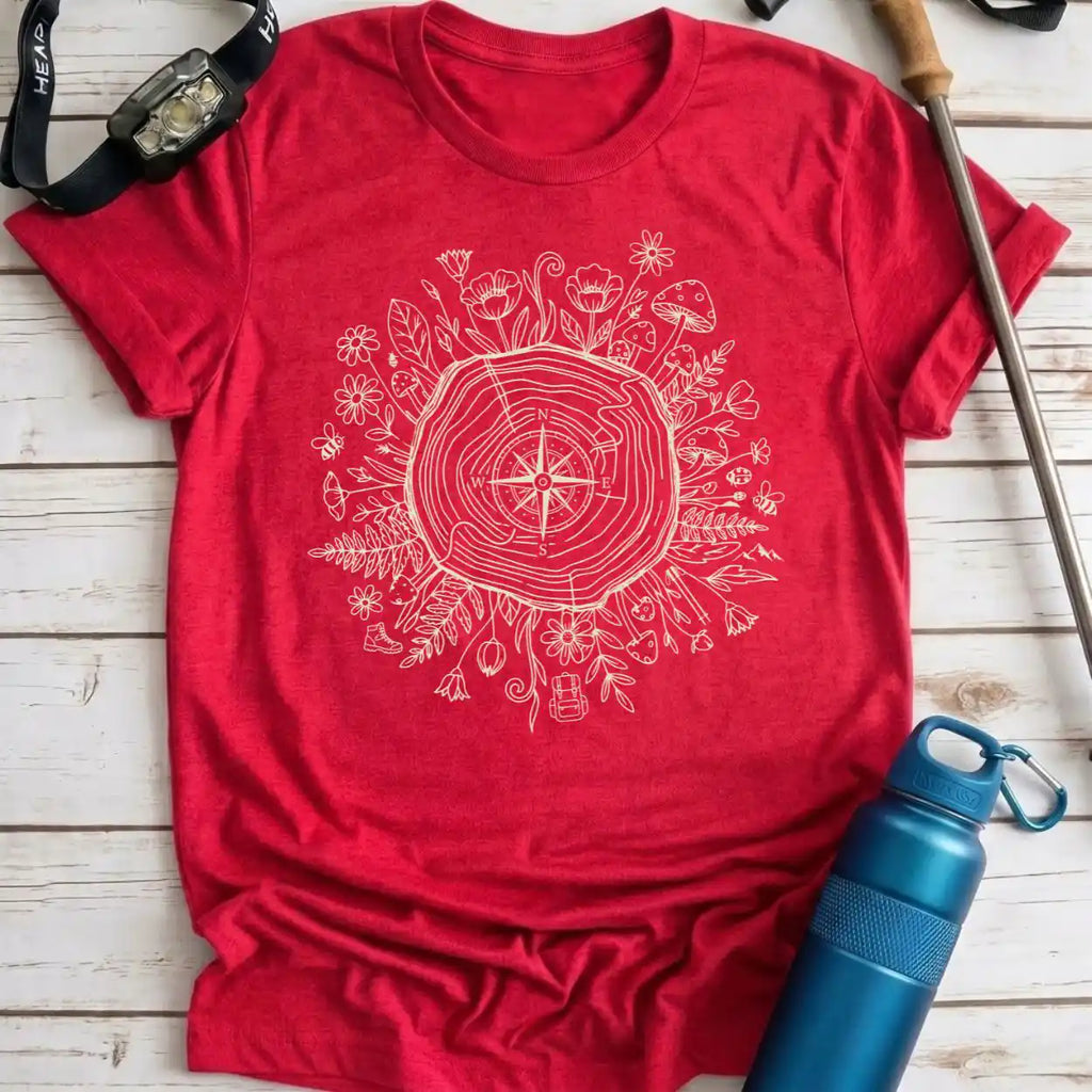 Woodland Compass Tee