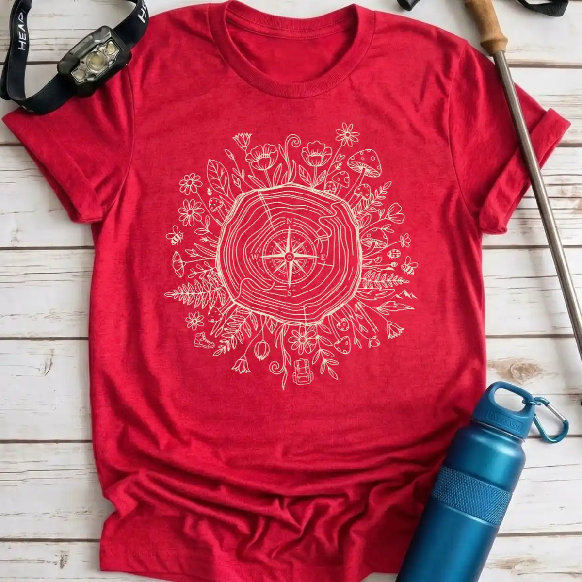 Woodland Compass Tee