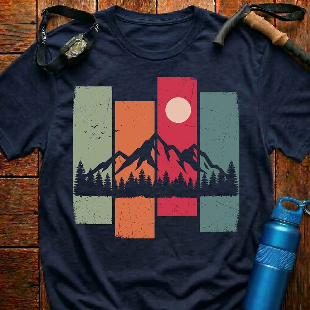 Retro Mountain Vintage T-Shirt