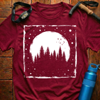 Rustic Moonlit Forest T-Shirt
