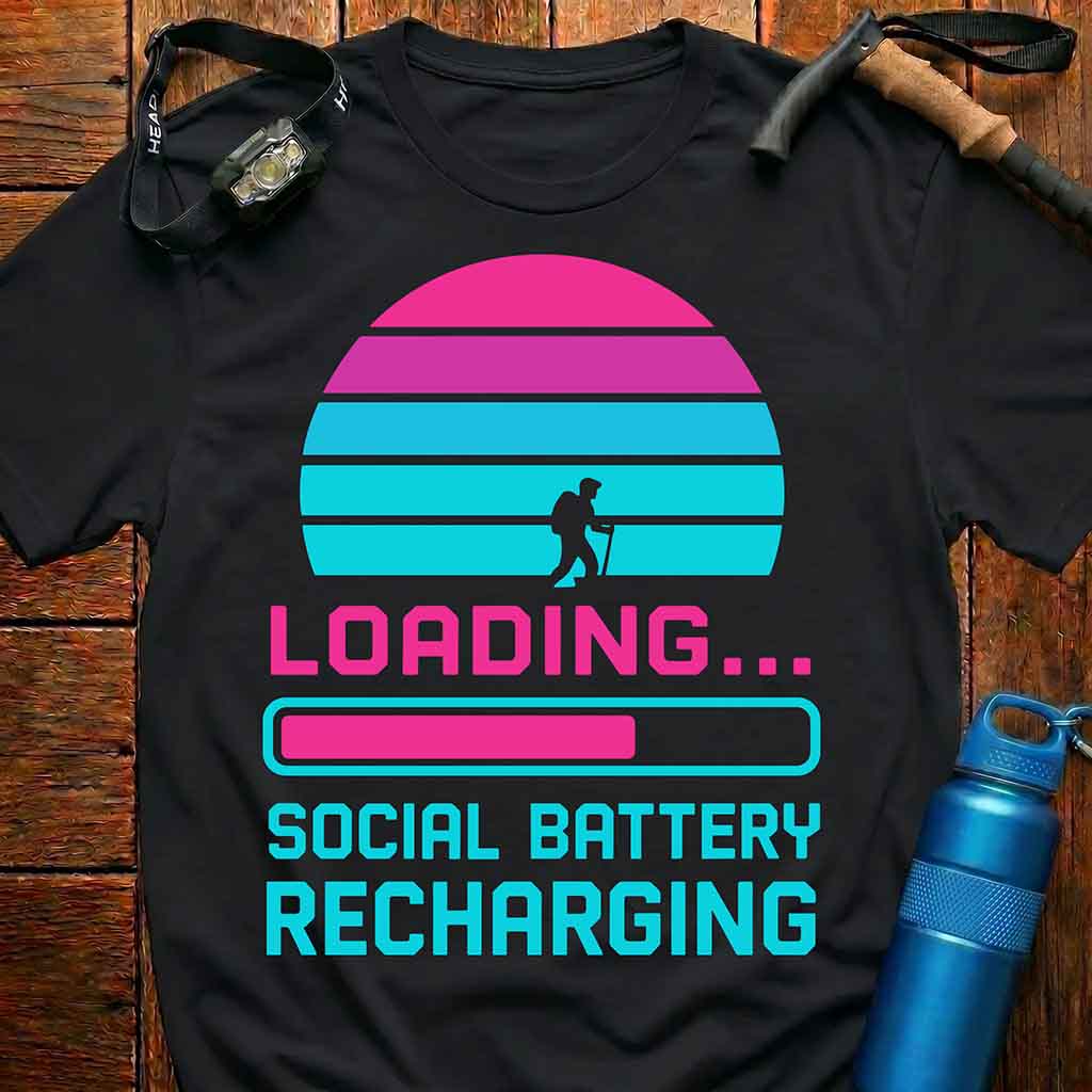 Social Battery Recharging T-Shirt