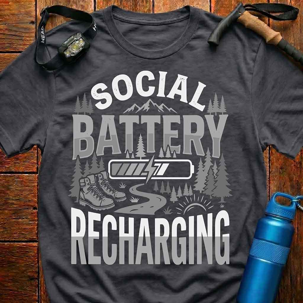 Social Battery Recharging T-Shirt