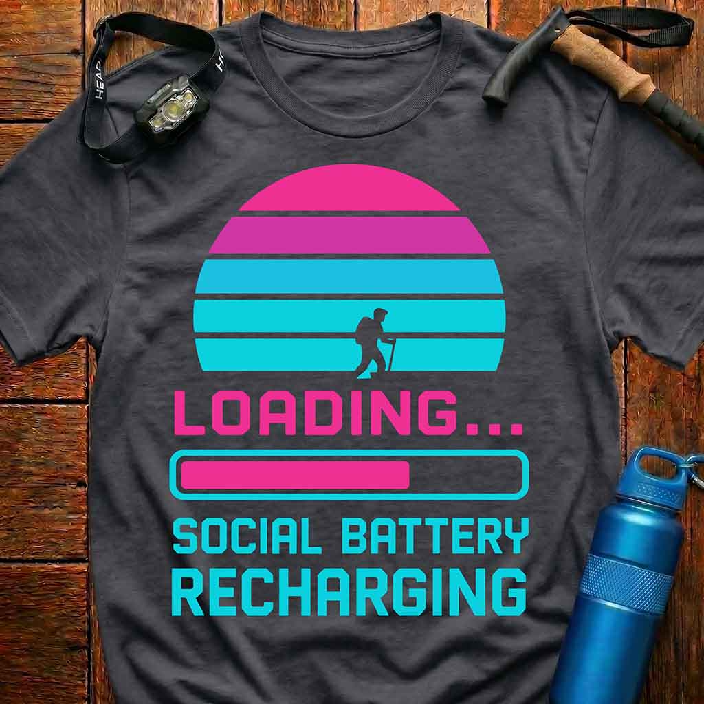 Social Battery Recharging T-Shirt