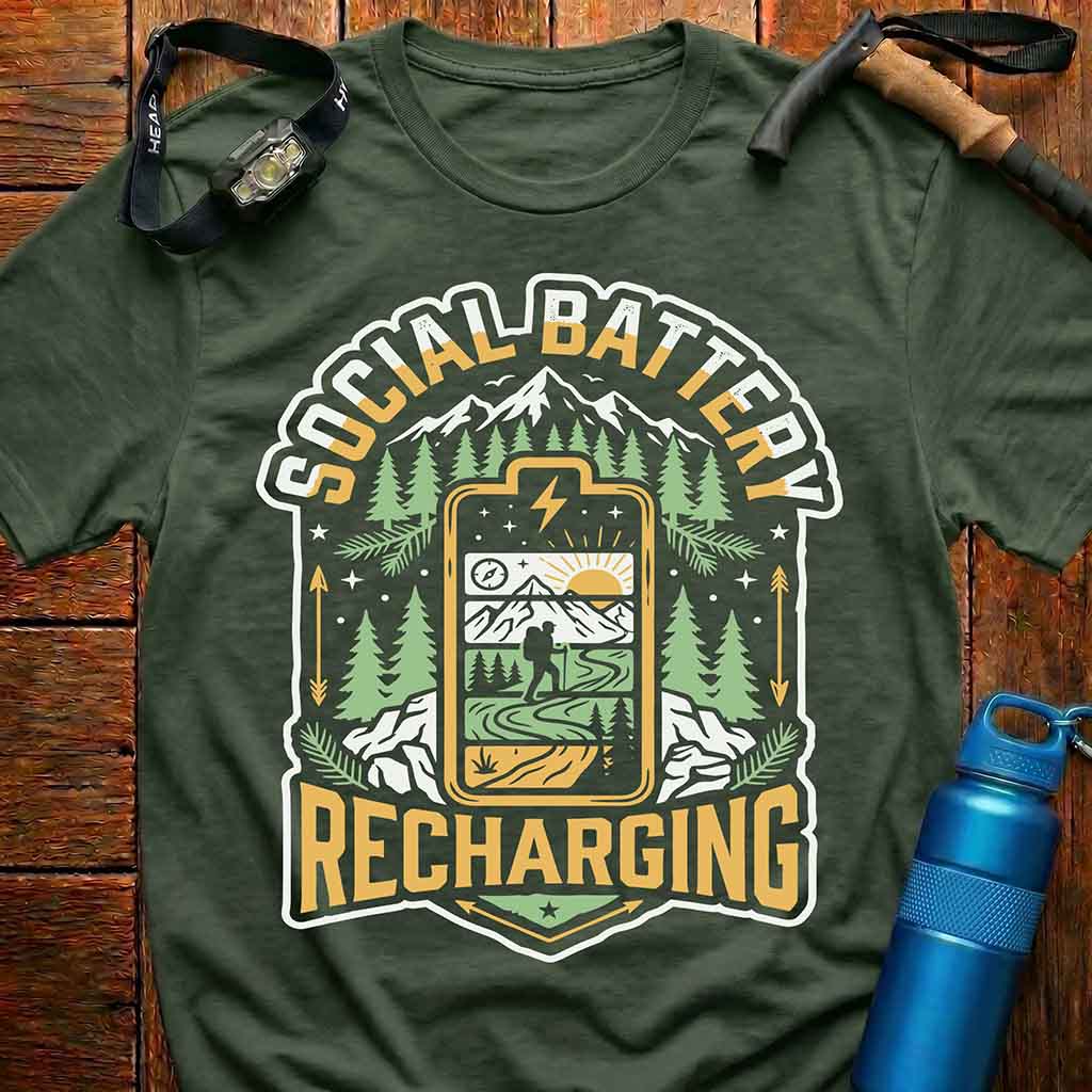 Social Battery Recharging T-Shirt