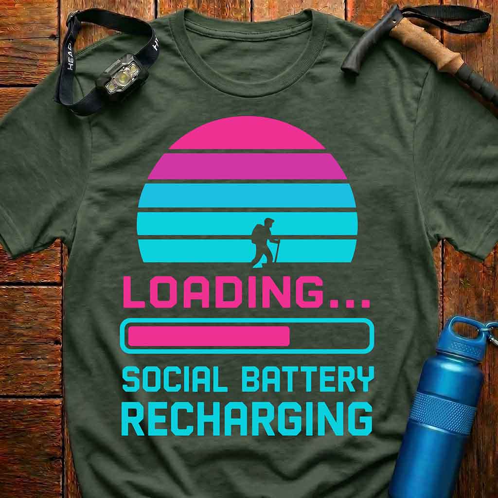 Social Battery Recharging T-Shirt