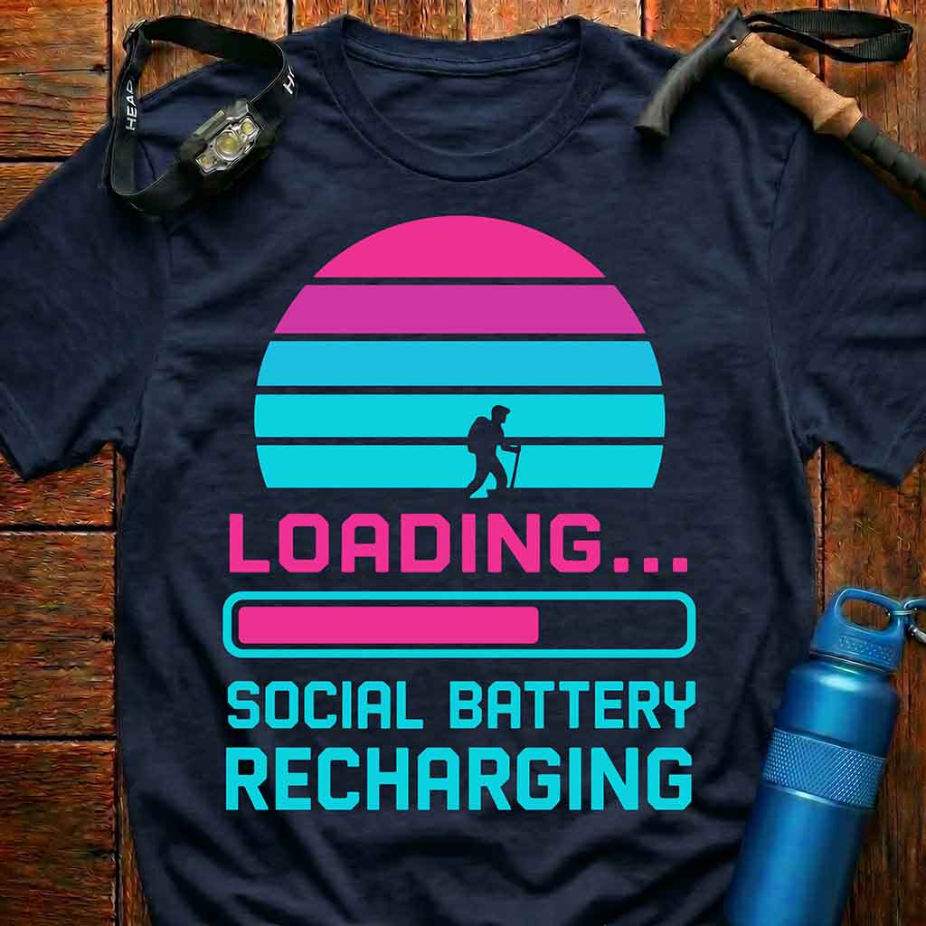 Social Battery Recharging T-Shirt