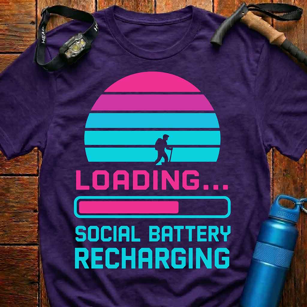 Social Battery Recharging T-Shirt