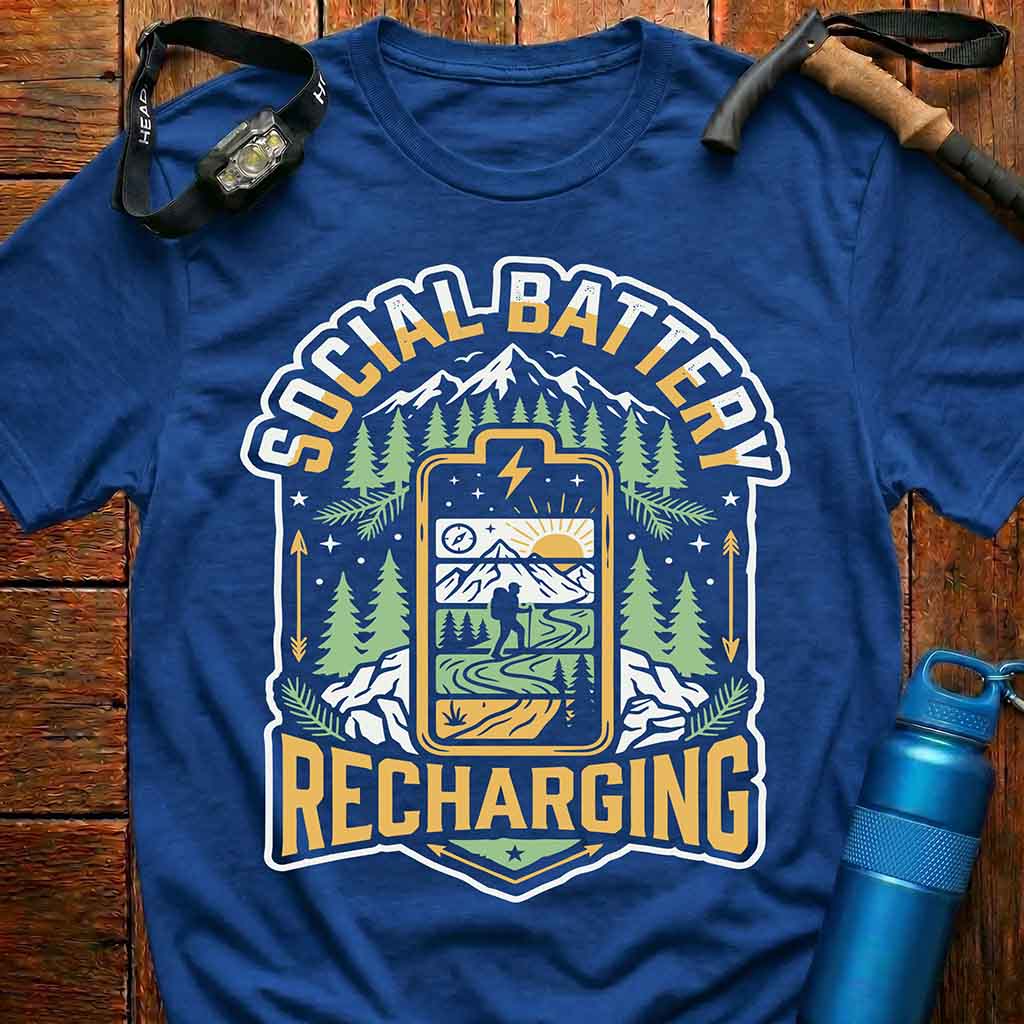 Social Battery Recharging T-Shirt