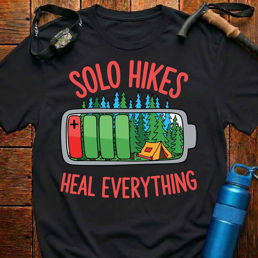 Solo Hikes Heal Everything T-Shirt