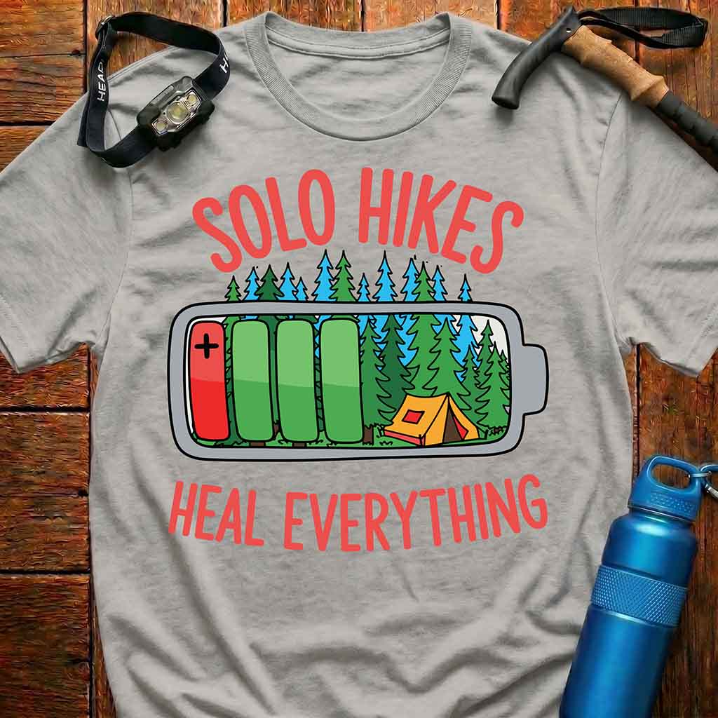 Solo Hikes Heal Everything T-Shirt