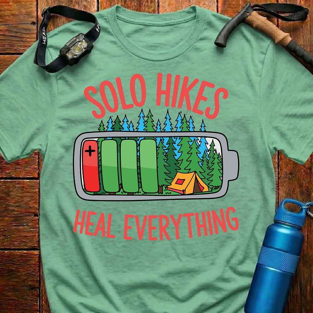 Solo Hikes Heal Everything T-Shirt