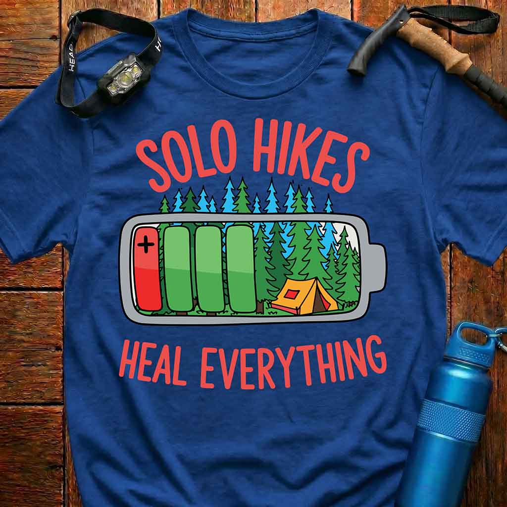 Solo Hikes Heal Everything T-Shirt