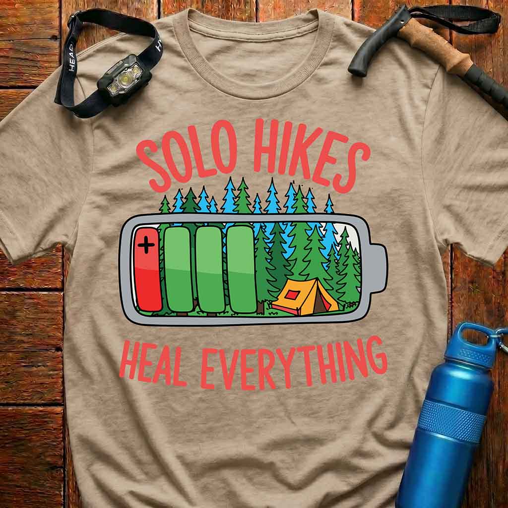Solo Hikes Heal Everything T-Shirt