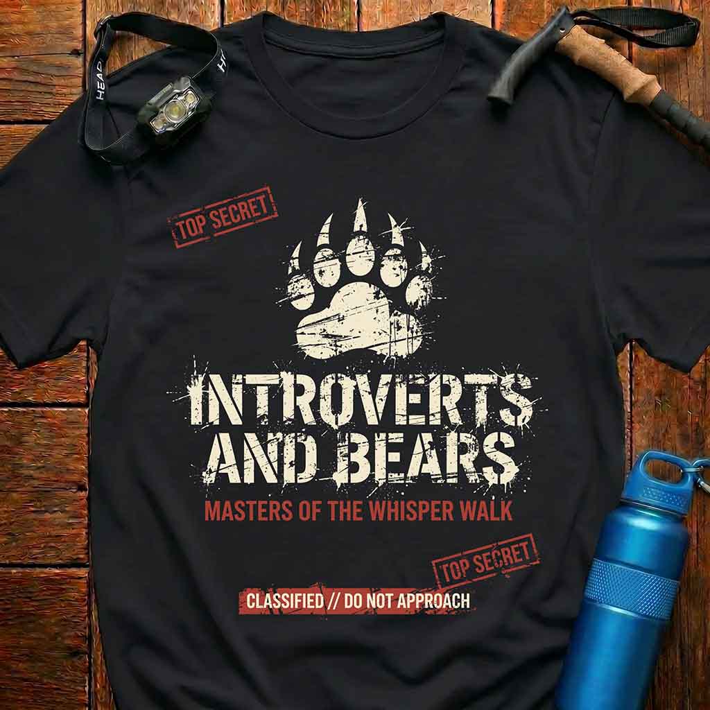 Top Secret Introverts & Bears T-Shirt