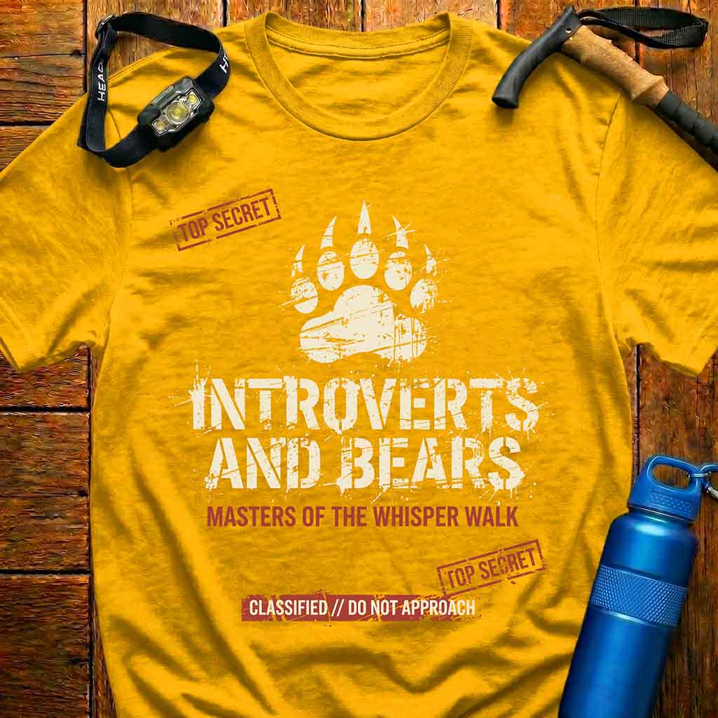 Top Secret Introverts & Bears T-Shirt