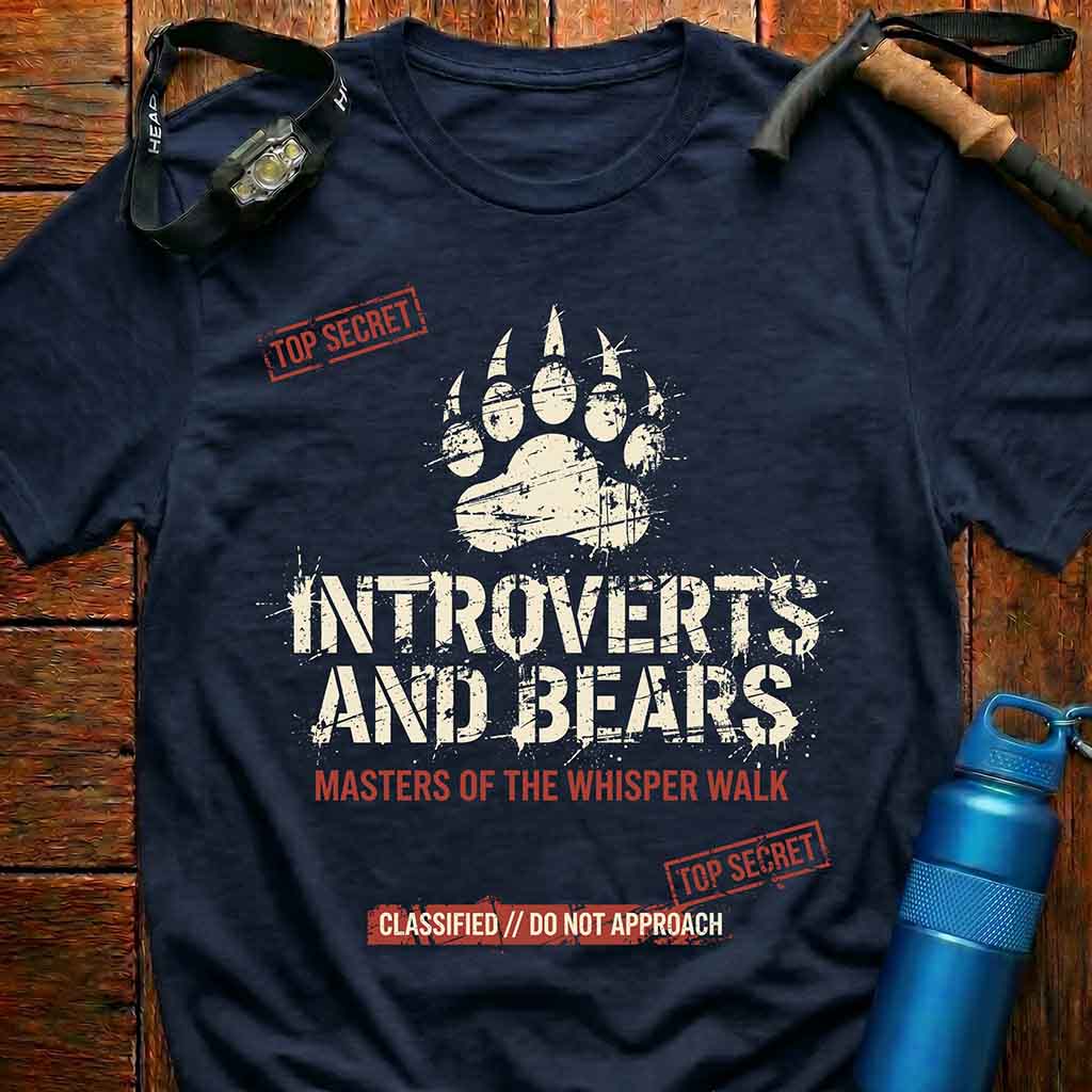 Top Secret Introverts & Bears T-Shirt