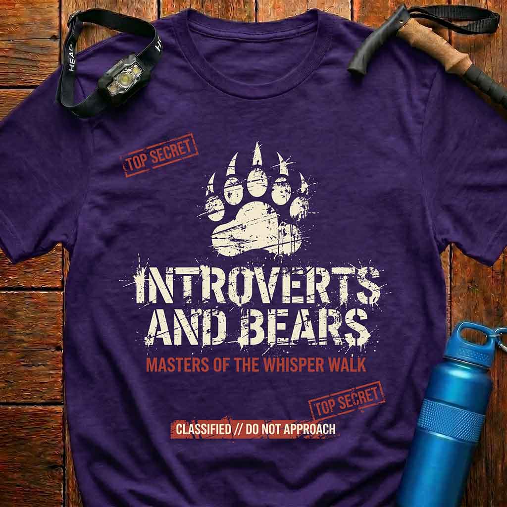 Top Secret Introverts & Bears T-Shirt