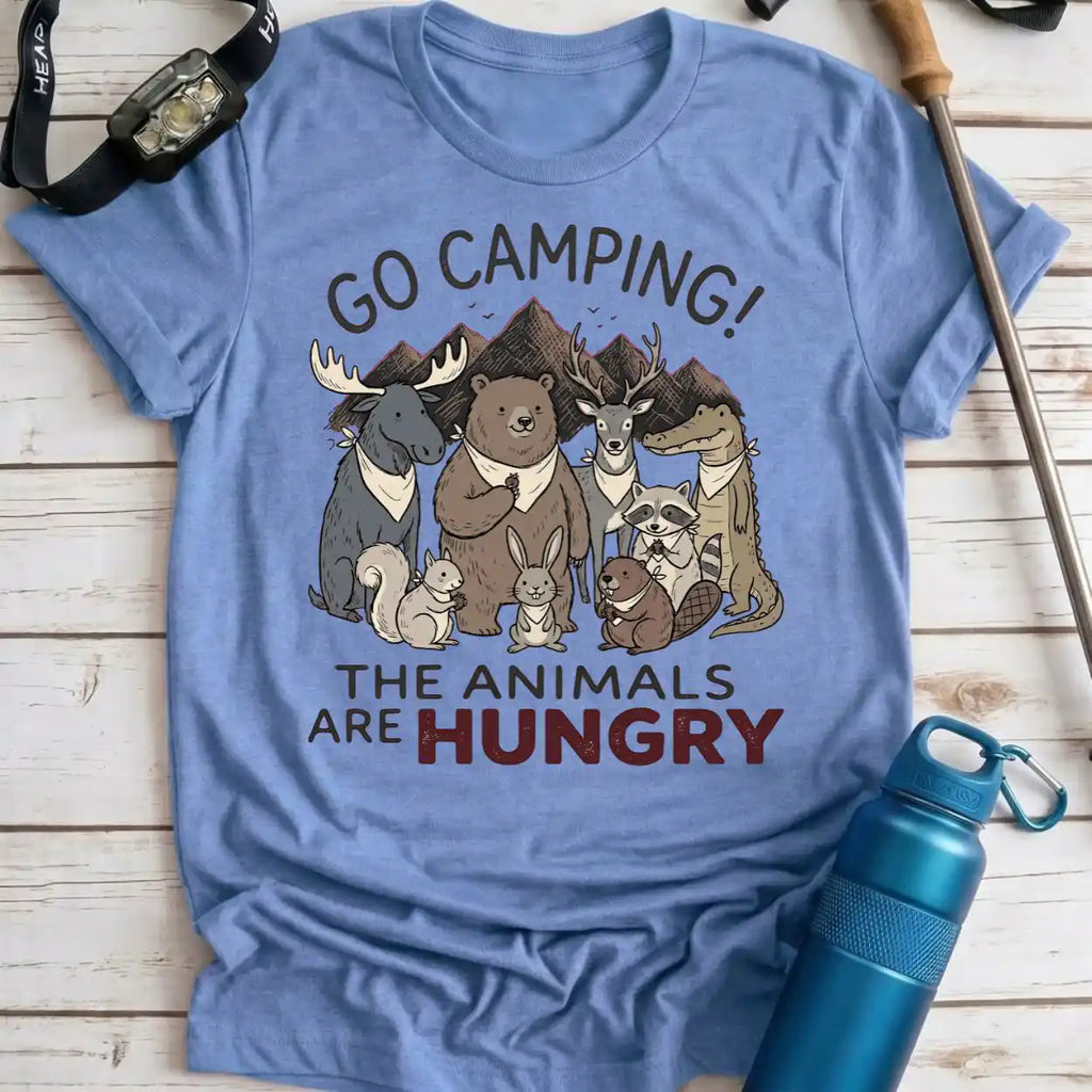 Hungry Animals Camping Tee