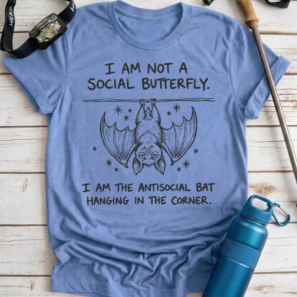 Antisocial Bat Tee