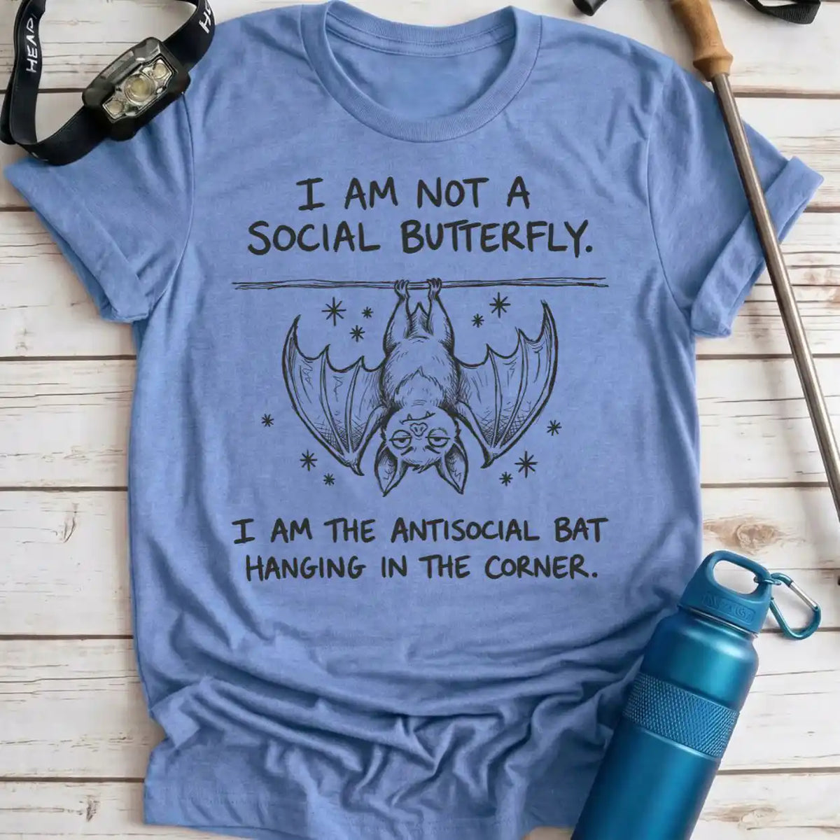 Antisocial Bat Tee