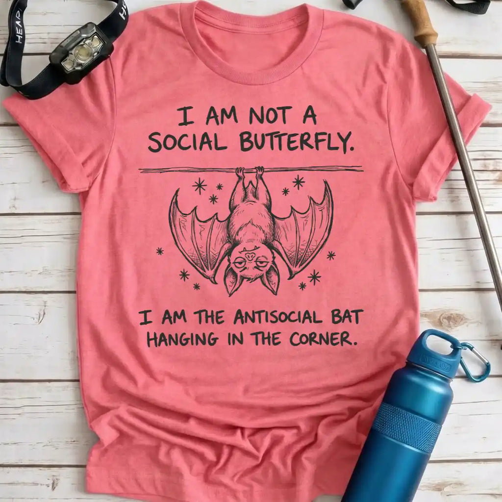 Antisocial Bat Tee