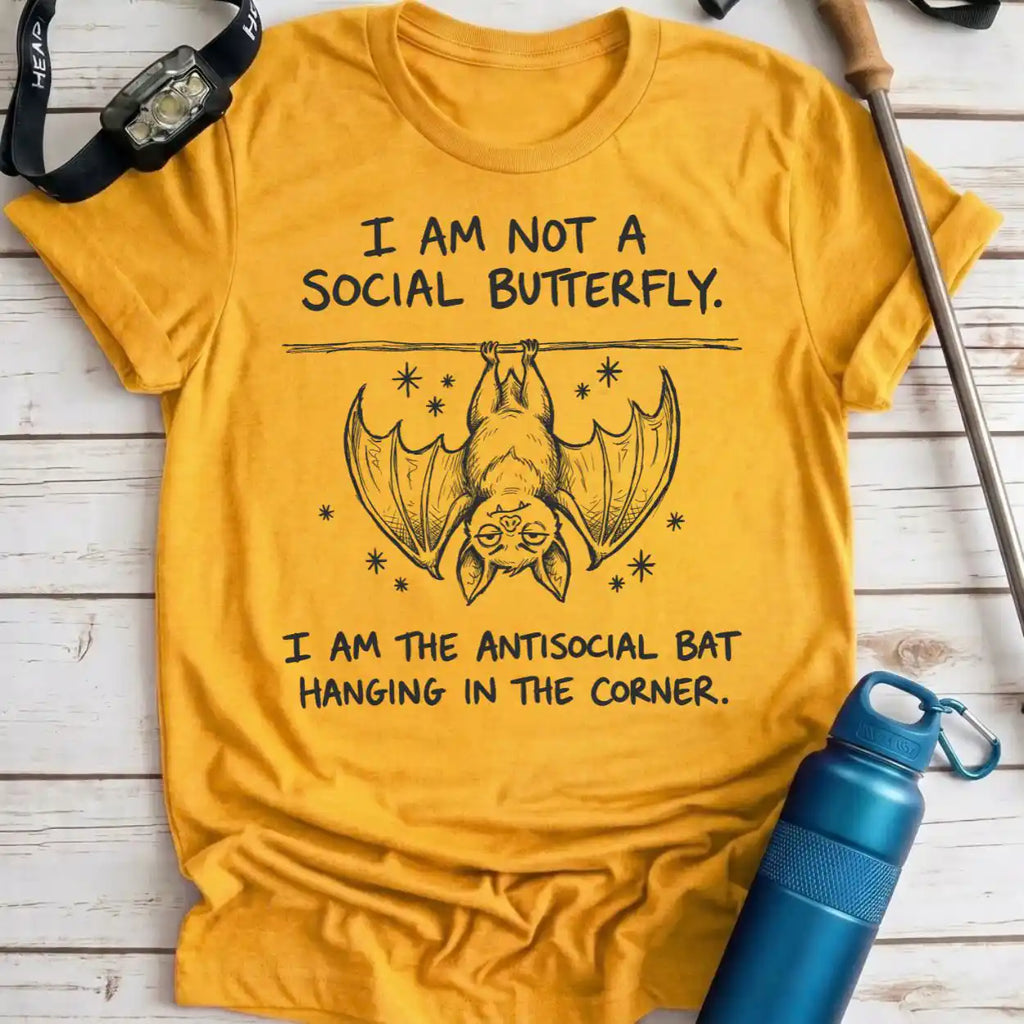 Antisocial Bat Tee