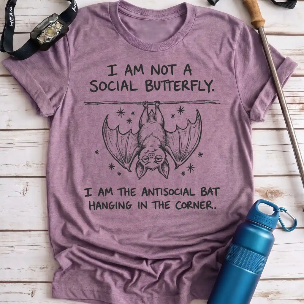Antisocial Bat Tee