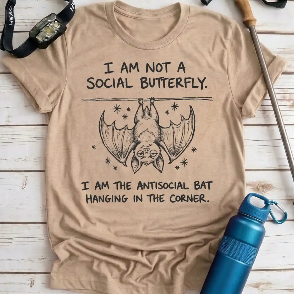 Antisocial Bat Tee