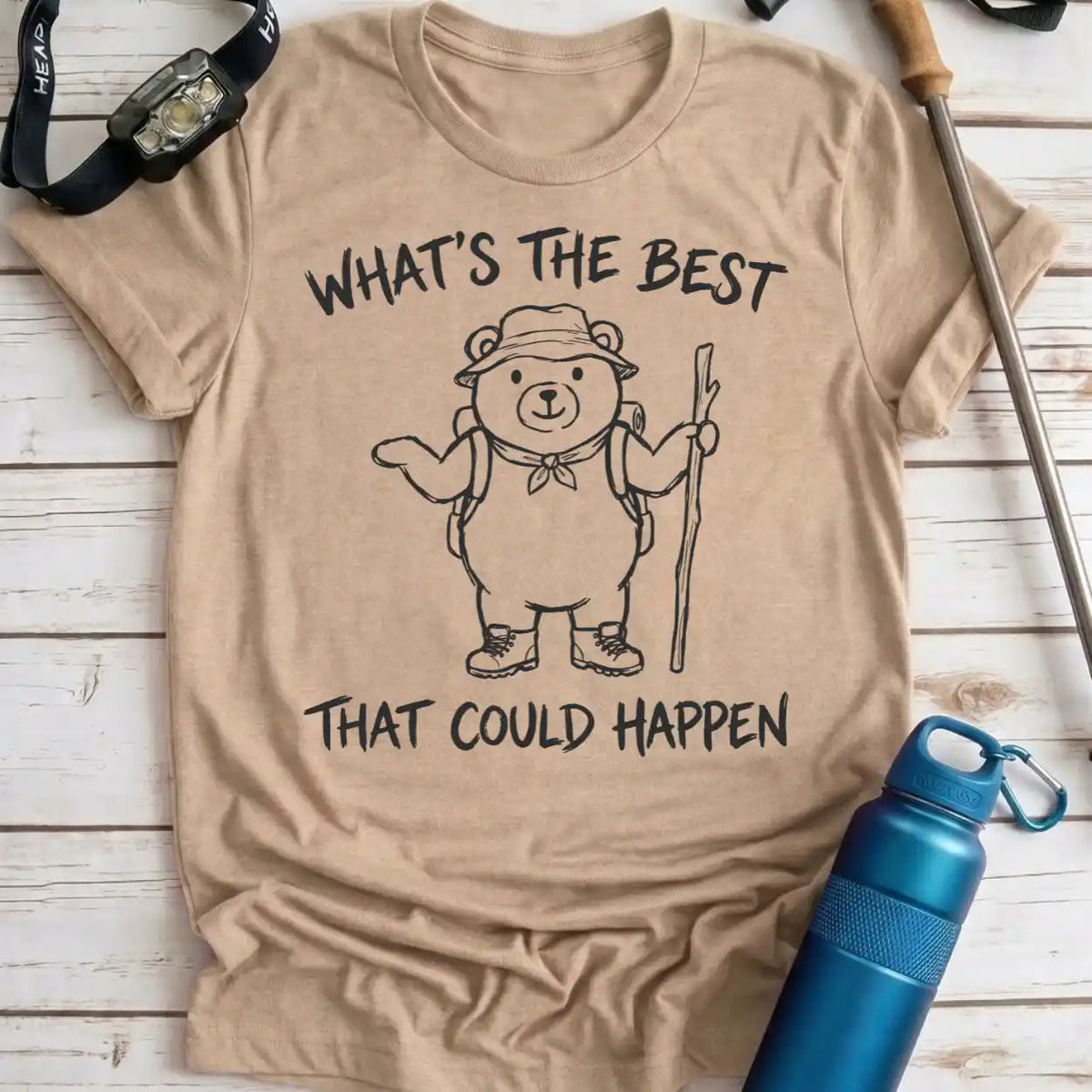 Best Case Hiking Bear Tee