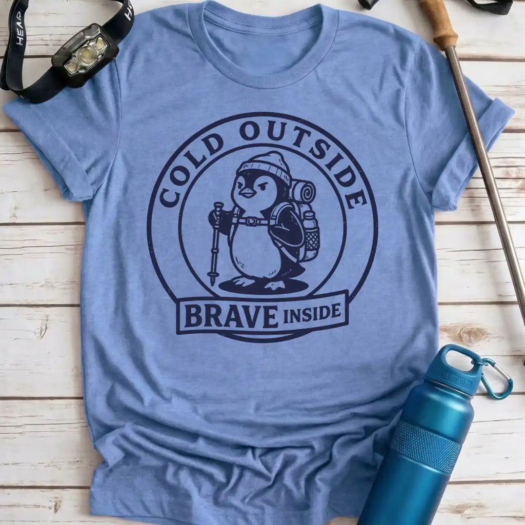 Brave Inside Penguin Tee