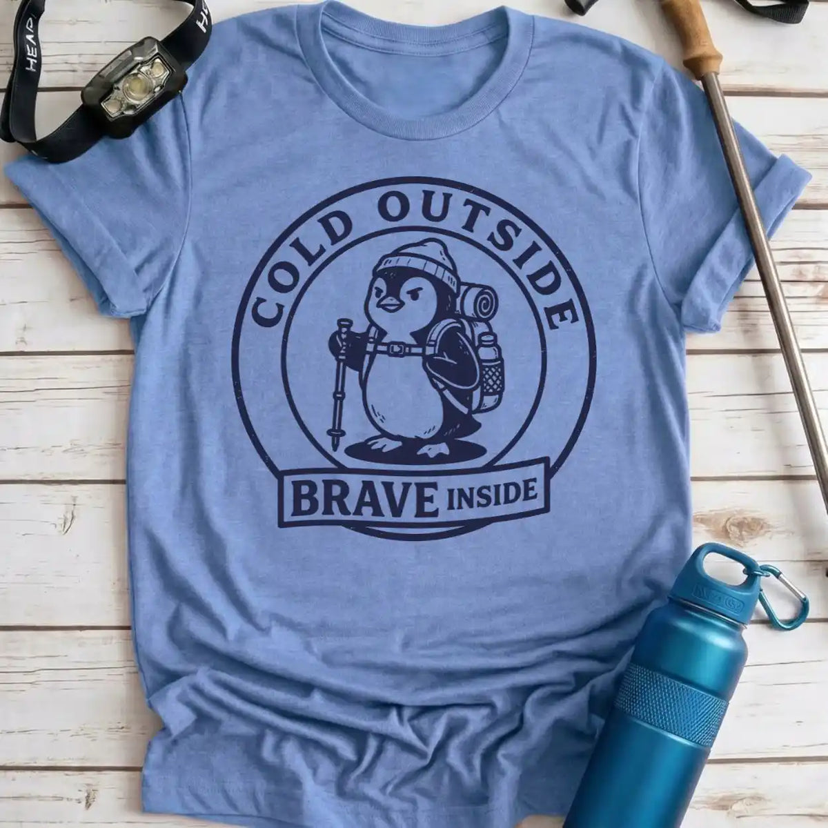 Brave Inside Penguin Tee
