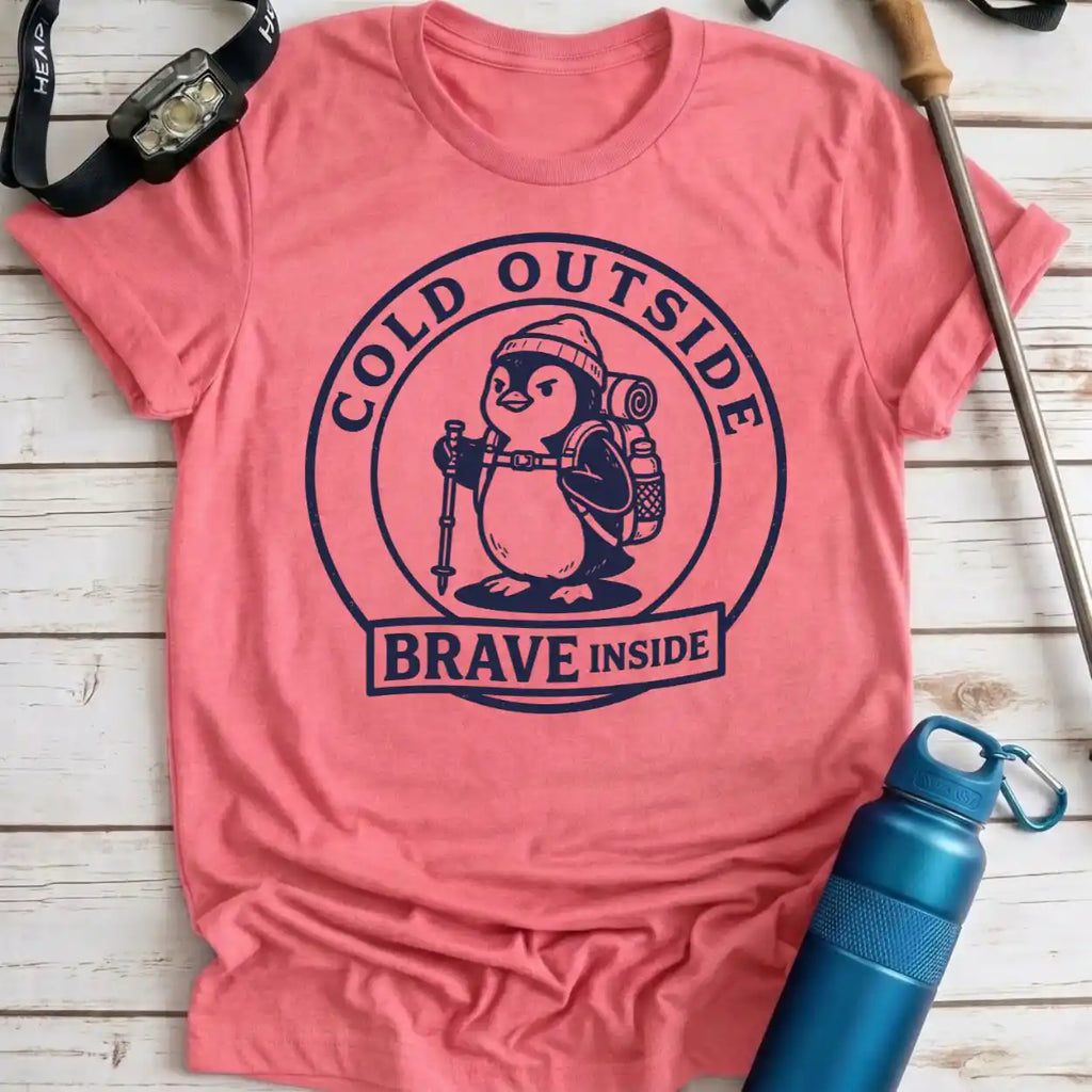 Brave Inside Penguin Tee