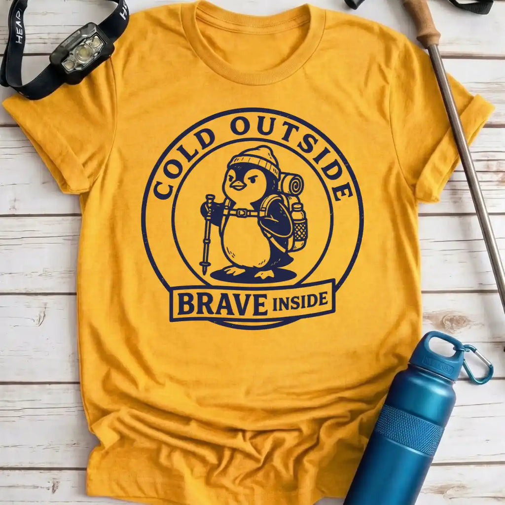 Brave Inside Penguin Tee