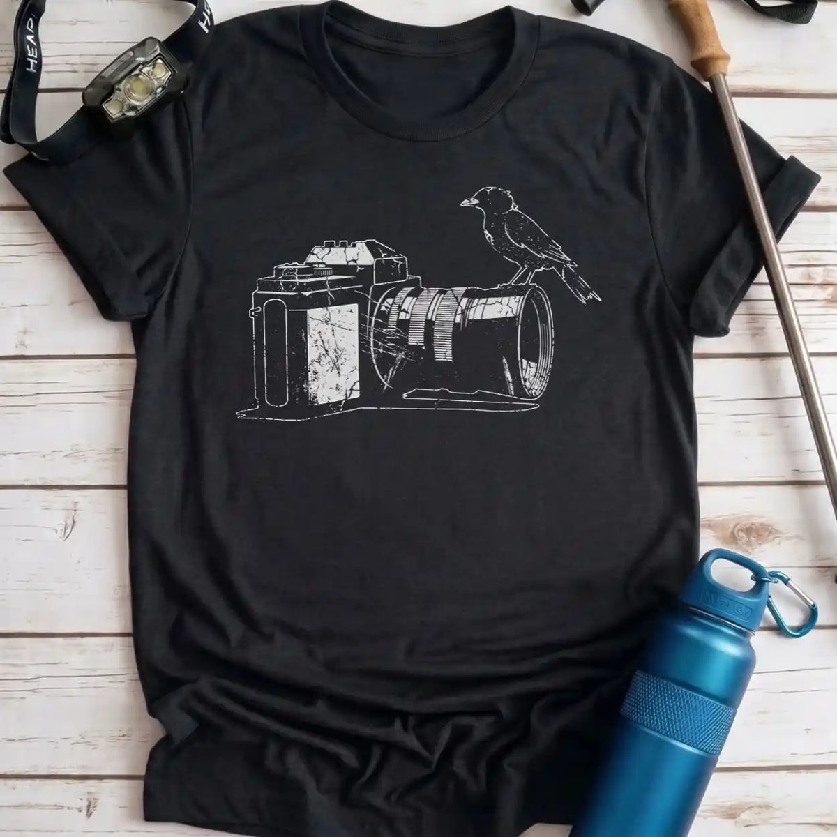 Crow and Camera Tee