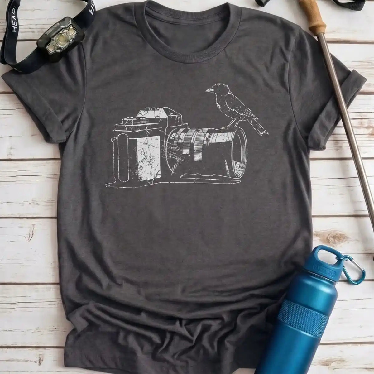 Crow and Camera Tee