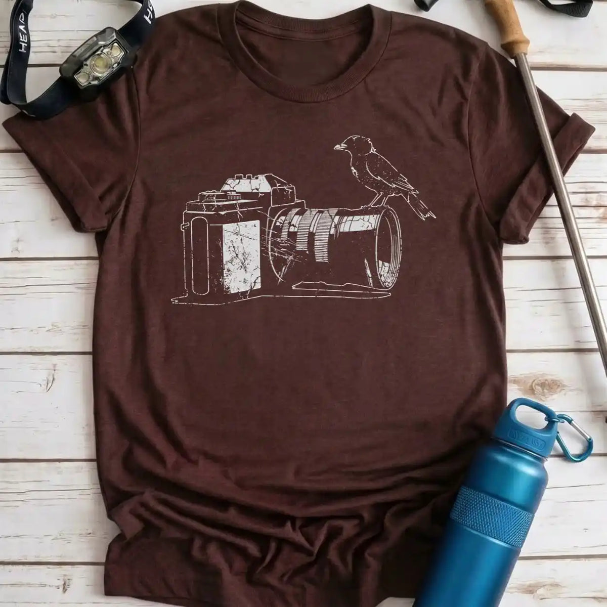 Crow and Camera Tee