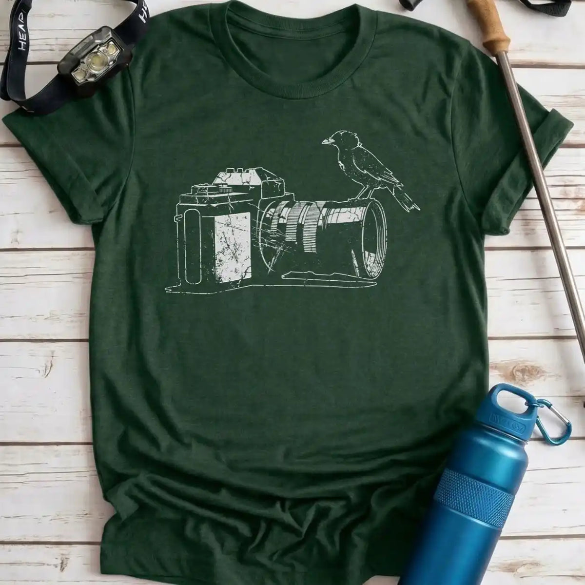 Crow and Camera Tee