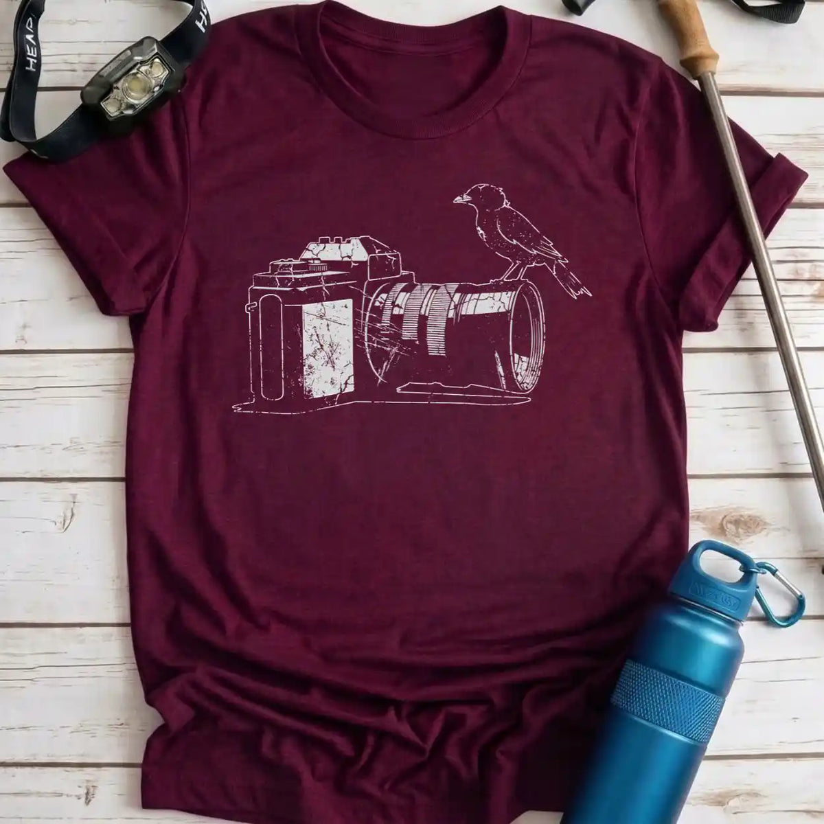 Crow and Camera Tee