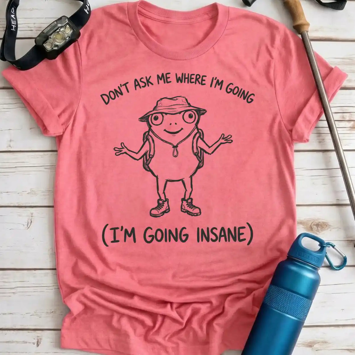 Wandering Frog Hiker Tee