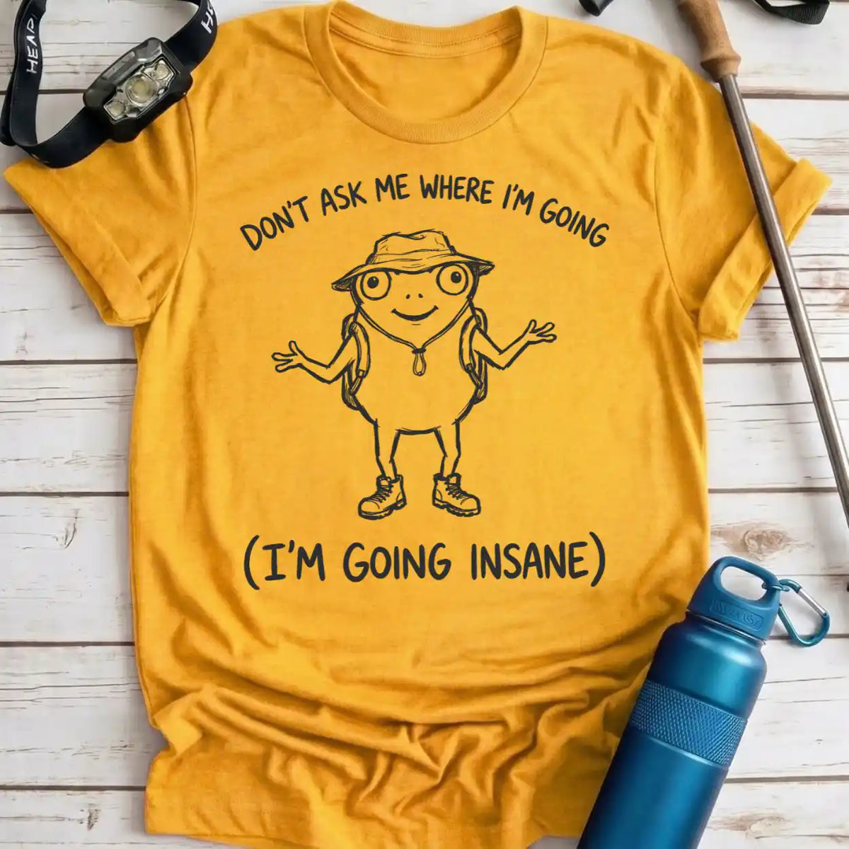 Wandering Frog Hiker Tee