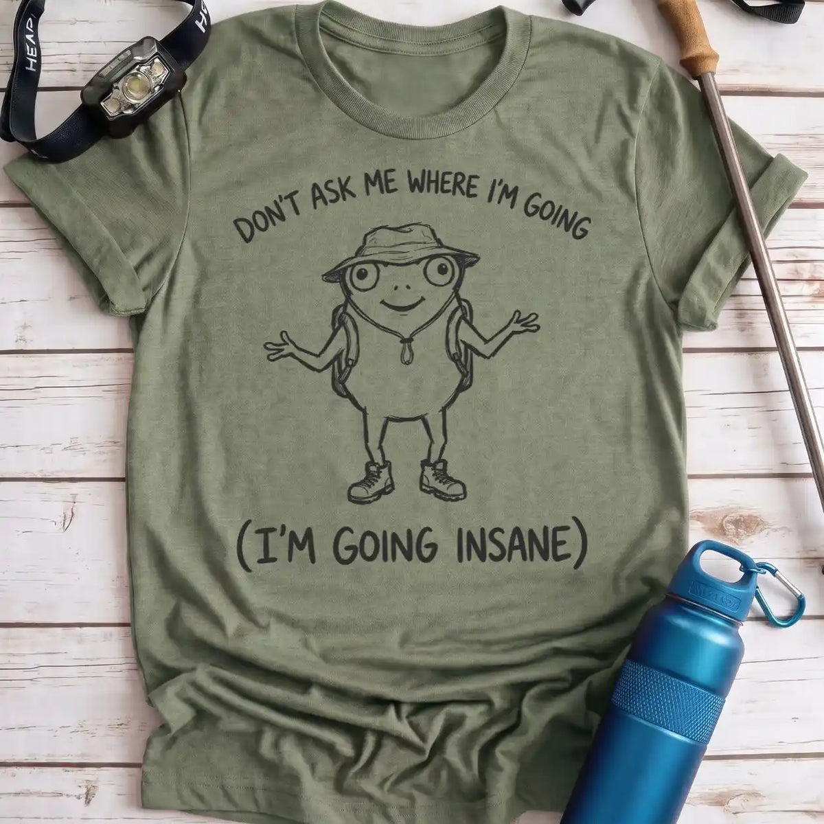 Wandering Frog Hiker Tee