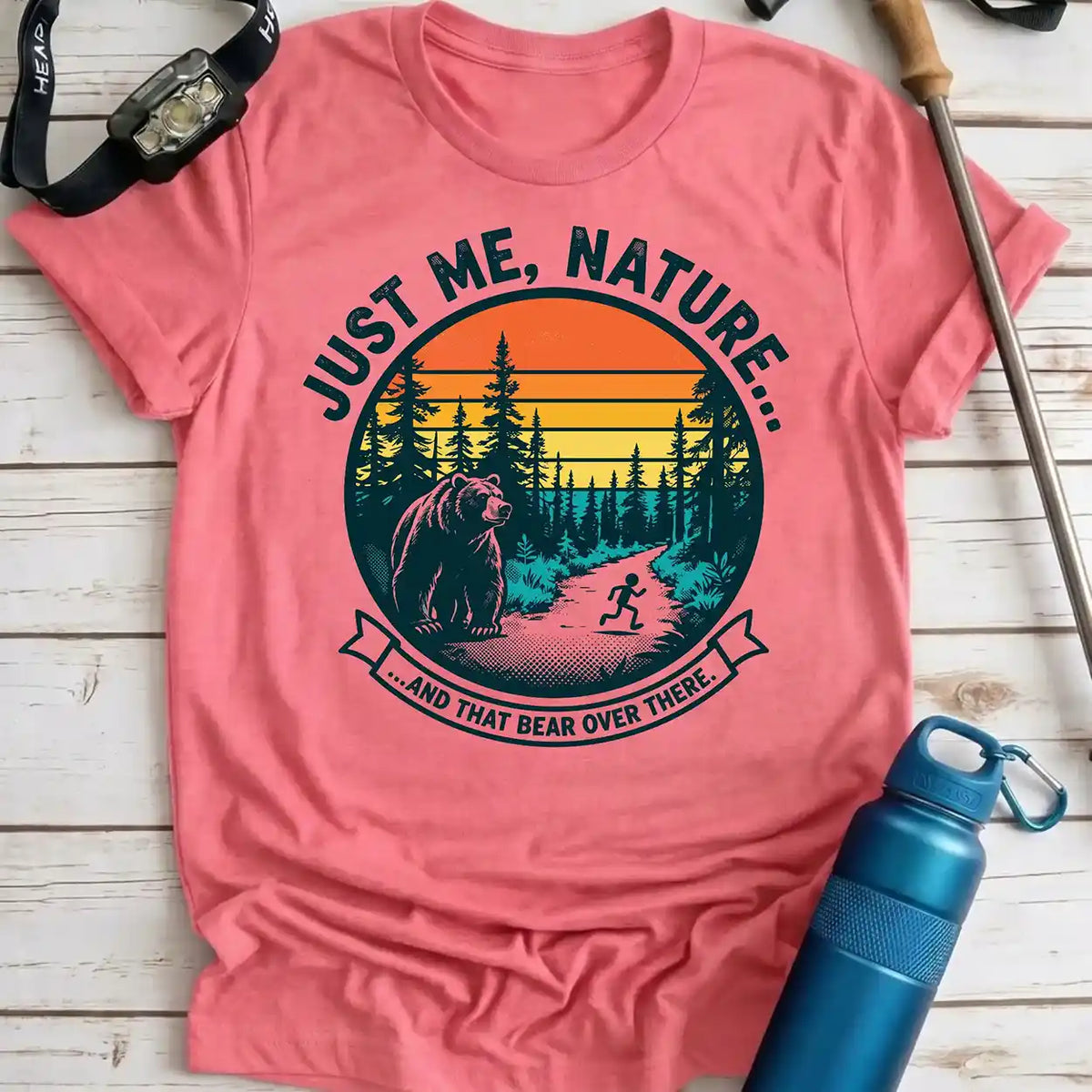 Just Me Nature Bear Tee