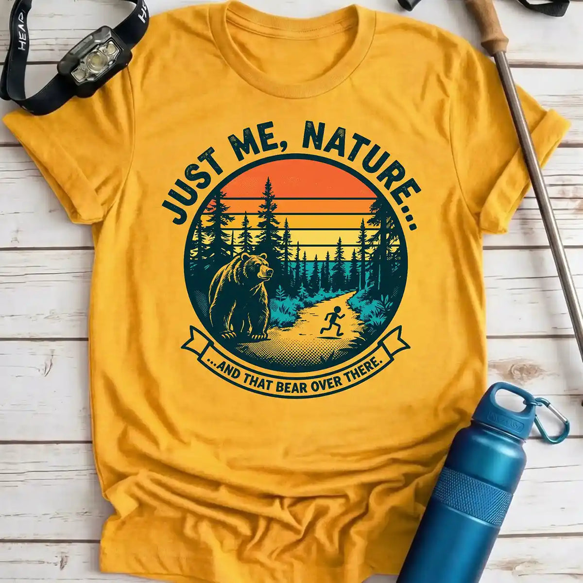 Just Me Nature Bear Tee